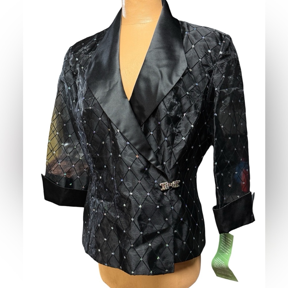 R&M Collections. Sparkles  Cardigan/Blazer